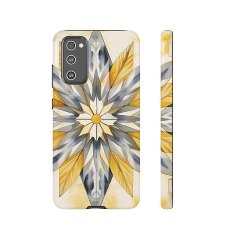 Sunshine Bloom Mosaic - Impact Resistant Phone Case Samsung Galaxy S20 FE Glossy